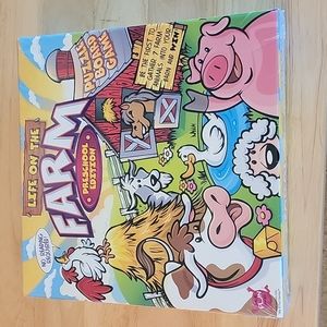Life on the Farm Preschool Edition Puzzle Board Game - We R Fun Games - NEW